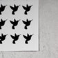 Hummingbird Resist Stickers