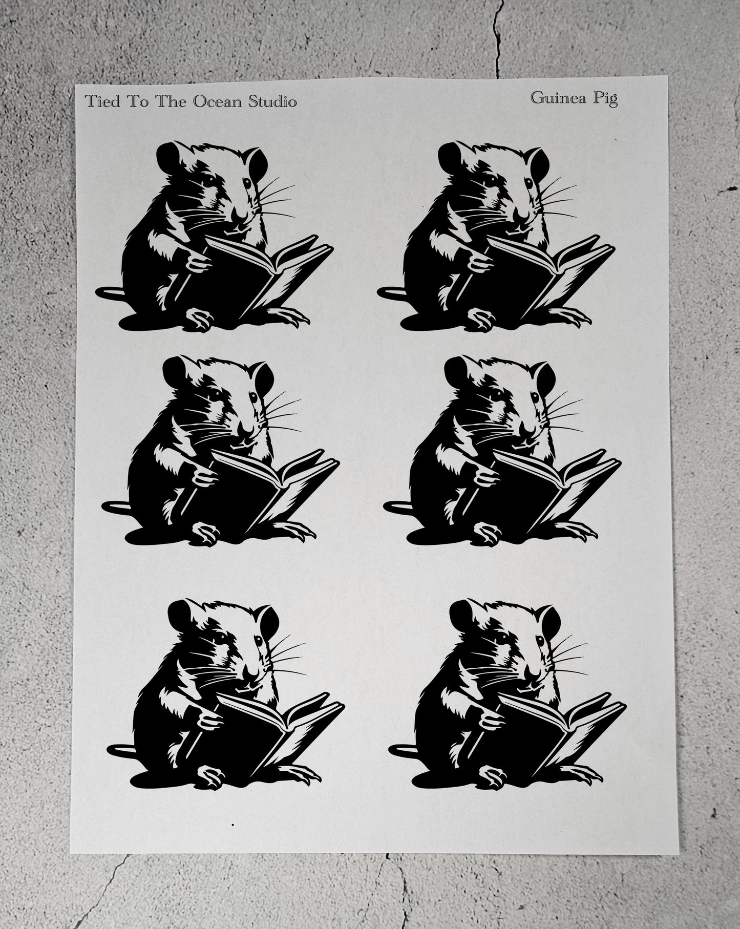 Mouse Adhesive Stencil