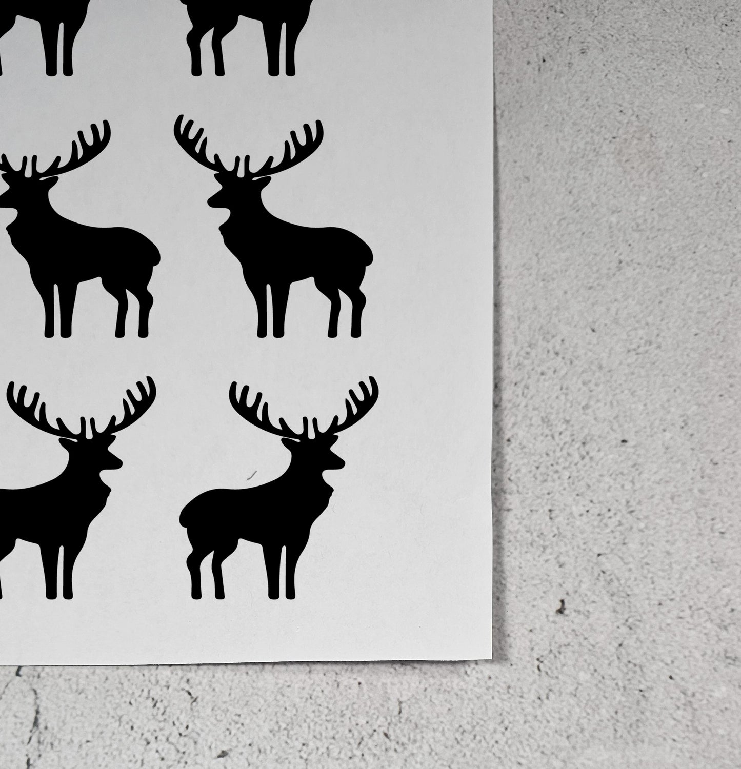 Deer 2.0 Resist Stickers