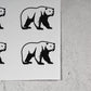Polar Bear 2 Adhesive Stencil