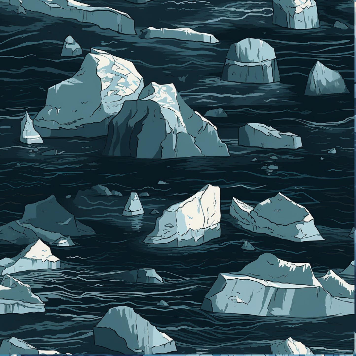 Iceberg Alley Wallpaper